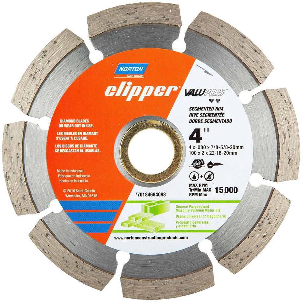 Wet & Dry Cut Saw Blade: 4