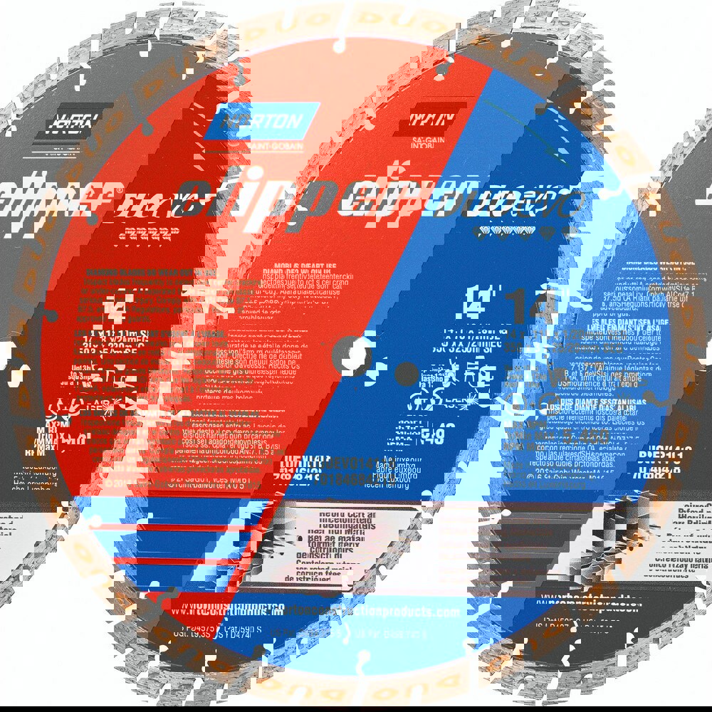 Wet & Dry Cut Saw Blade: 14