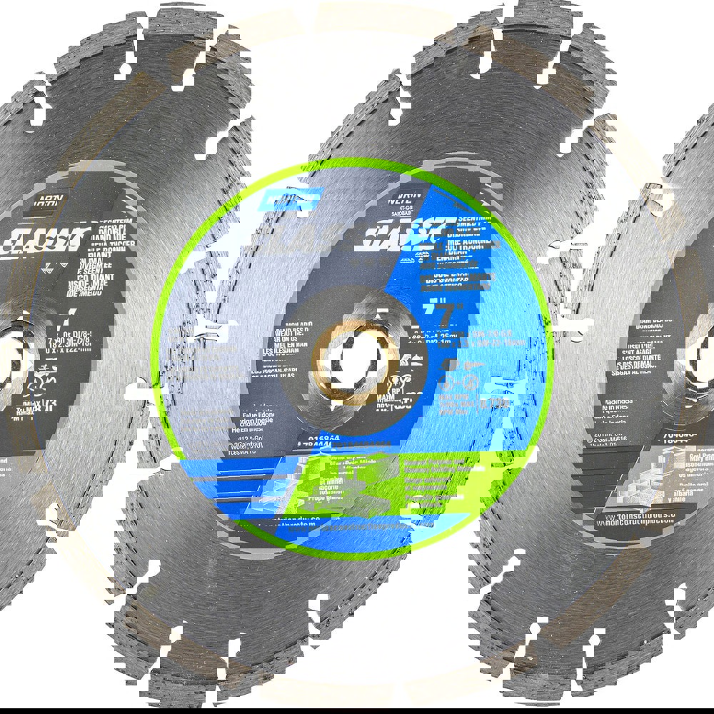 Wet & Dry Cut Saw Blade: 7