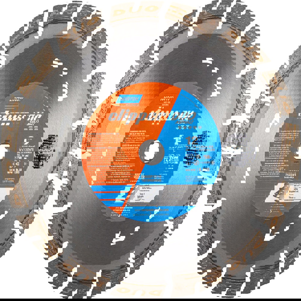 Wet & Dry Cut Saw Blade: 12