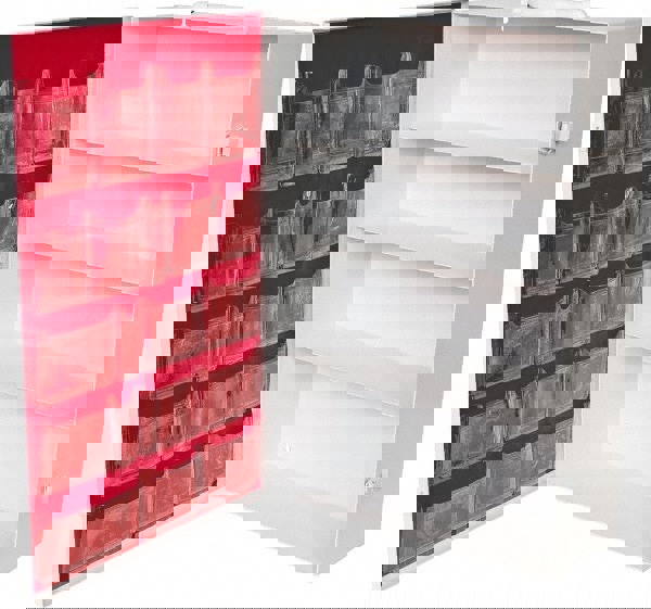 15-1/8 Inch Wide x 5-1/8 Inch Deep x 21-1/8 Inch High, Fixed Industrial Empty First Aid Cabinet