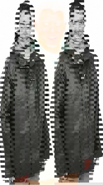 Rain Jacket: Size L, Gray, PVC