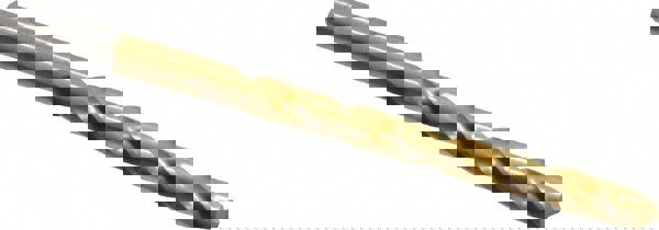 Jobber Length Drill Bit: Letter D (0.2460) Dia, 118 deg, HSS