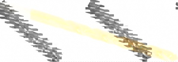 Jobber Length Drill Bit: Letter F (0.2570) Dia, 118 deg, HSS