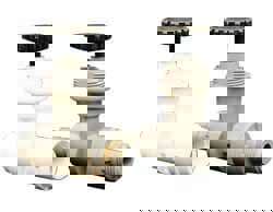 Needle Valve: Straight, 3/8