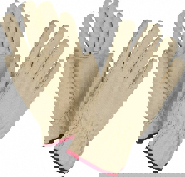 Work Gloves: PRO-SAFE Size Small, Not Lined, Pigskin