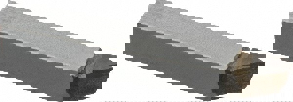 Single Point Tool Bit: 3/8'' Shank Width, 3/8'' Shank Height, C2 Solid Carbide Tipped, RH, ER, Offset Threading