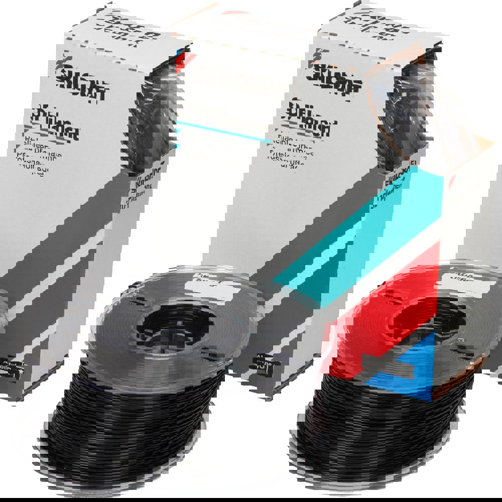 7045017057352, SKILCRAFT 3D Printer Polylactic Acid Filament, 1 kg Spool, 2.85 mm, Black