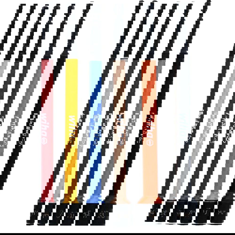 Power & Impact Screwdriver Bit Sets; Bit Type: Magnetic Nutsetter ; Point Type: 1/4 in Drive Bits ; Drive Size: 1/4 ; Overall Length (Inch): 6 ; Blade Width: 1/4 ; Fractional Socket Sizes: 1/4; 5/16; 3/8; 7/16; 1/2; 9/16
