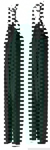 Bib Overalls: Size S, Gray, PVC