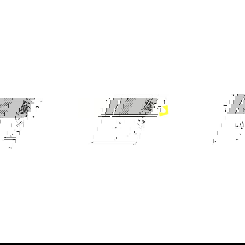 Indexable Turning Toolholders; Toolholder Style: DCBNL ; Lead Angle: 75.000 ; Insert Holding Method: Wedge ; Shank Width (mm): 25.00 ; Shank Height (mm): 25.00 ; Overall Length (mm): 150.0000
