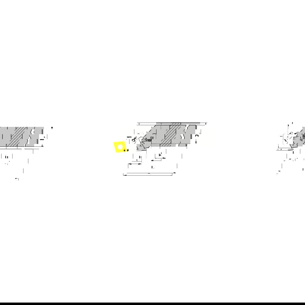 Indexable Turning Toolholders; Toolholder Style: PCKNR ; Lead Angle: 75.000 ; Insert Holding Method: Lever ; Shank Width (mm): 25.00 ; Shank Height (mm): 25.00 ; Overall Length (mm): 153.0700