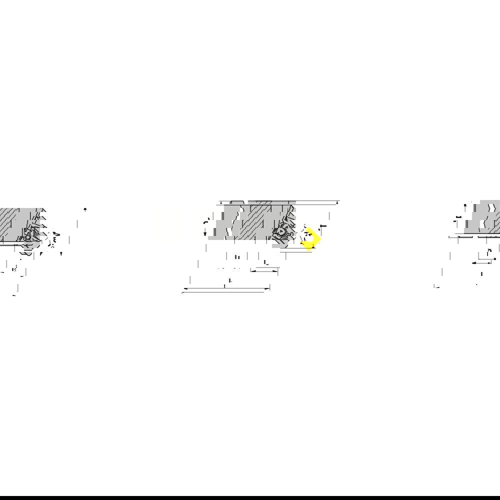 Indexable Turning Toolholders; Toolholder Style: DSSNL ; Lead Angle: 45.000 ; Insert Holding Method: Wedge ; Shank Width (mm): 20.00 ; Shank Height (mm): 20.00 ; Overall Length (mm): 125.0000