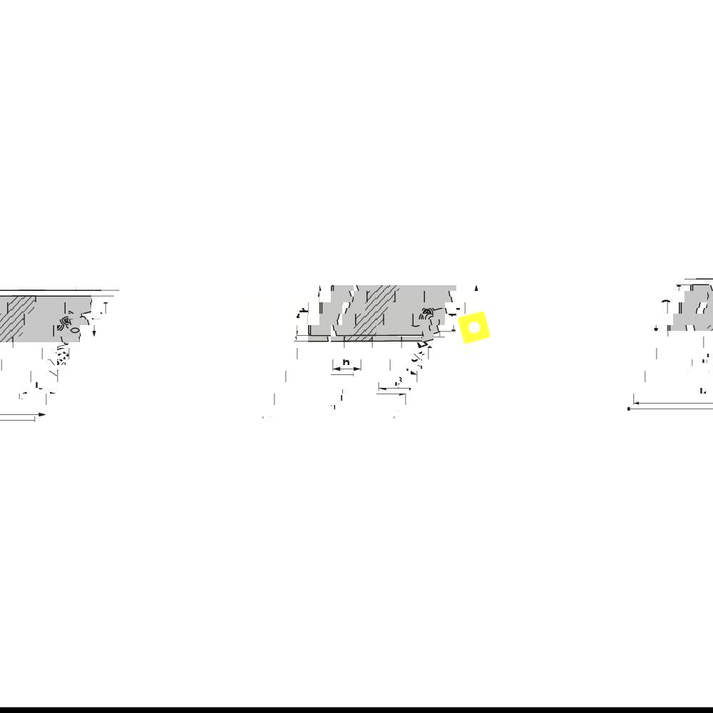 Indexable Turning Toolholders; Toolholder Style: PSBNL ; Lead Angle: 75.000 ; Insert Holding Method: Lever ; Shank Width (mm): 40.00 ; Shank Height (mm): 40.00 ; Overall Length (mm): 250.0000