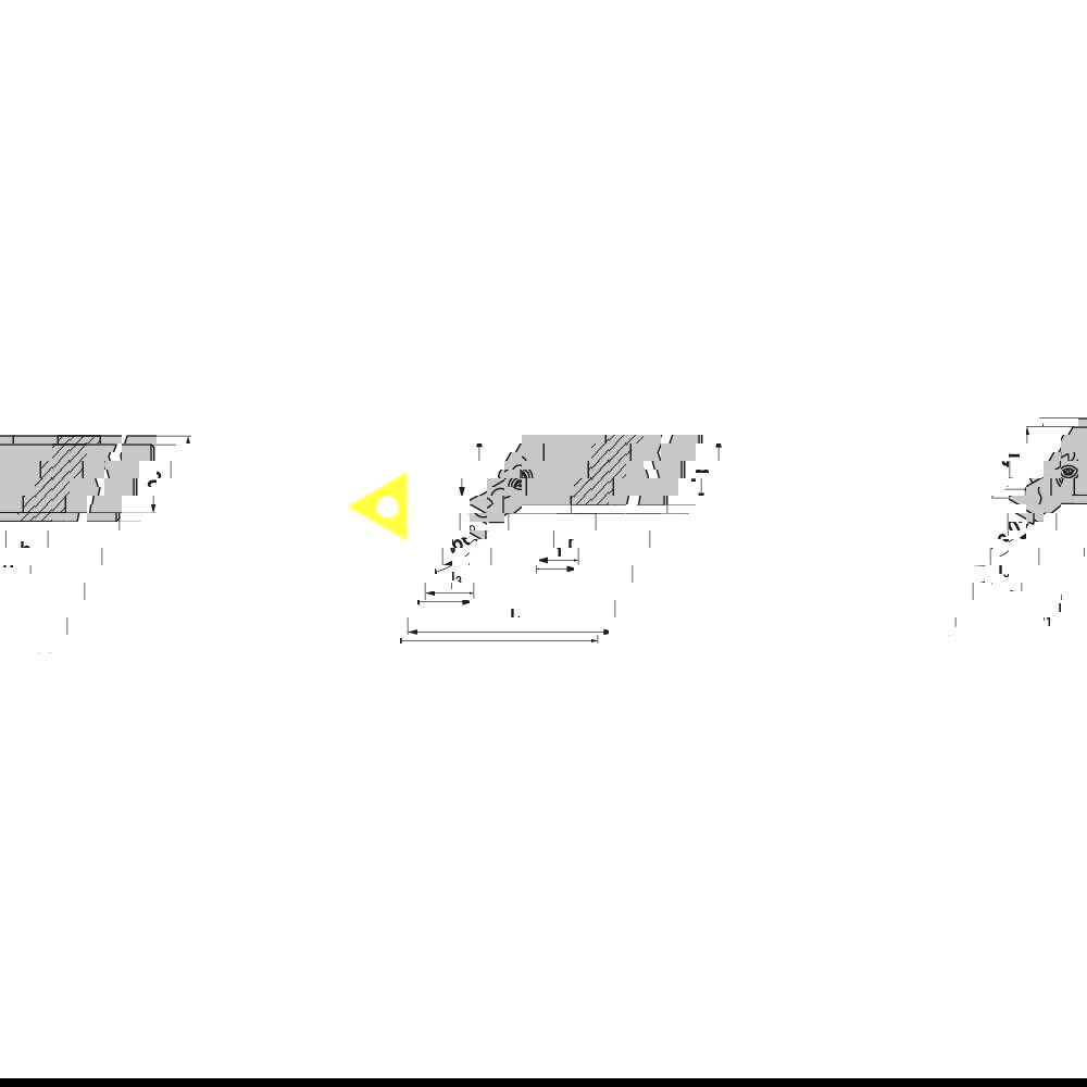 Indexable Turning Toolholders; Toolholder Style: PTTNR ; Lead Angle: 60.000 ; Insert Holding Method: Lever ; Shank Width (mm): 20.00 ; Shank Height (mm): 20.00 ; Overall Length (mm): 125.0000