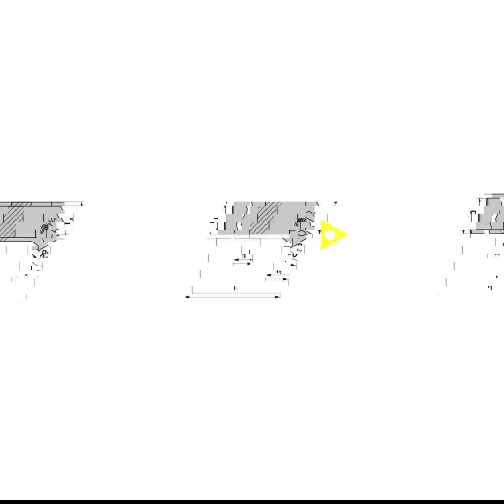 Indexable Turning Toolholders; Toolholder Style: PTTNL ; Lead Angle: 60.000 ; Insert Holding Method: Lever ; Shank Width (mm): 25.00 ; Shank Height (mm): 25.00 ; Overall Length (mm): 150.0000