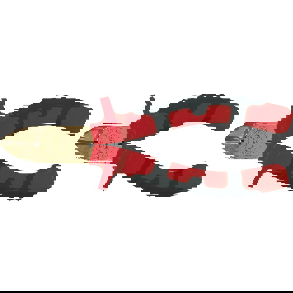 Cutting Pliers; Insulated: No ; Jaw Width (mm): 22.00 ; Overall Length (mm): 160.0000 ; Head Style: Oval ; Cutting Style: Standard ; Handle Color: Red