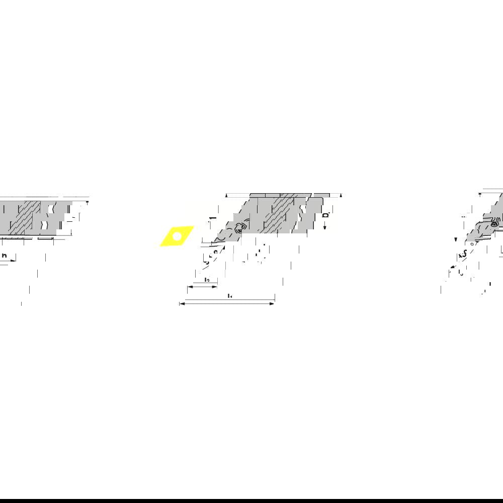 Indexable Turning Toolholders; Toolholder Style: PDJNR ; Lead Angle: 93.000 ; Insert Holding Method: Lever ; Shank Width (mm): 25.00 ; Shank Height (mm): 25.00 ; Overall Length (mm): 150.0000