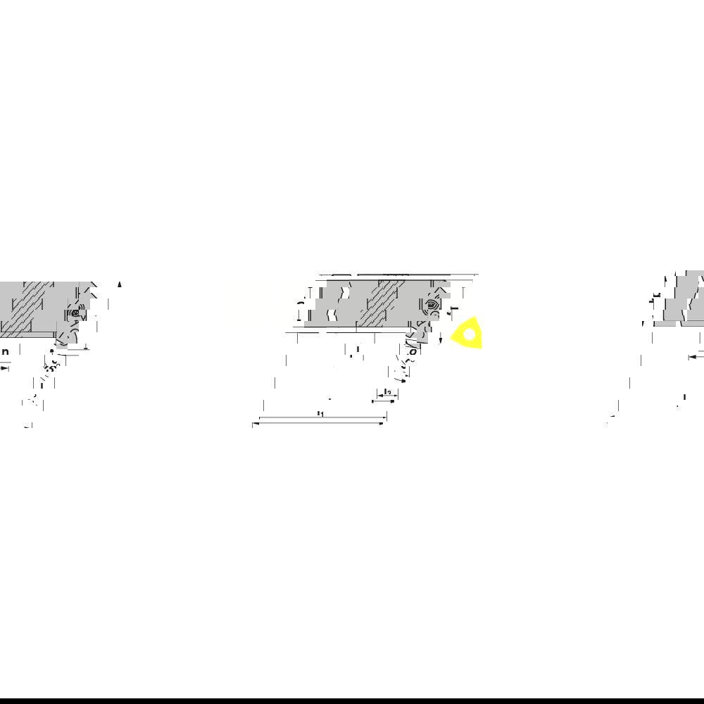 Indexable Turning Toolholders; Toolholder Style: PWLNL ; Lead Angle: 95.000 ; Insert Holding Method: Lever ; Shank Width (mm): 20.00 ; Shank Height (mm): 20.00 ; Overall Length (mm): 125.0000