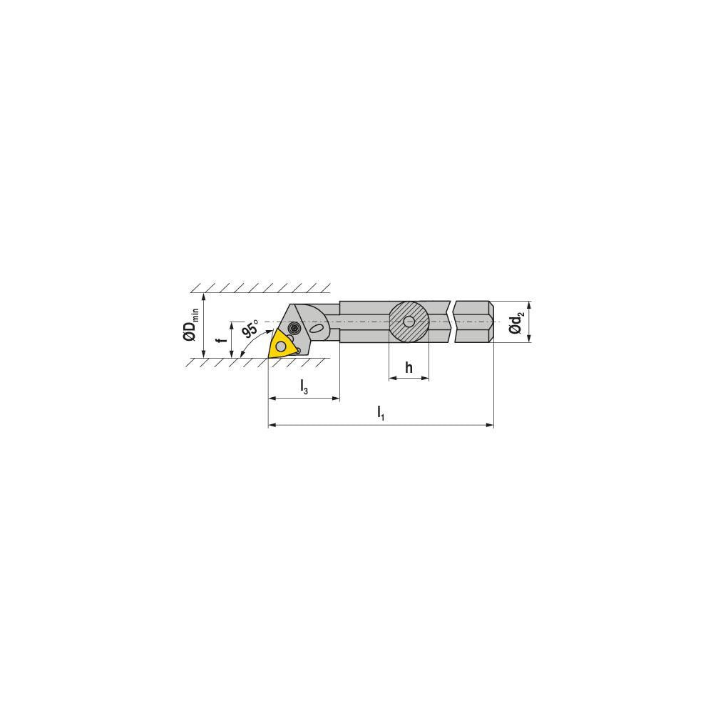 Indexable Boring Bars; Minimum Bore Diameter (mm): 40.00 ; Maximum Bore Depth (Decimal Inch): 1.9685 ; Toolholder Style: PWLNR ; Tool Material: Steel ; Shank Diameter (Decimal Inch): 32.0000 ; Shank Diameter (mm): 32.00