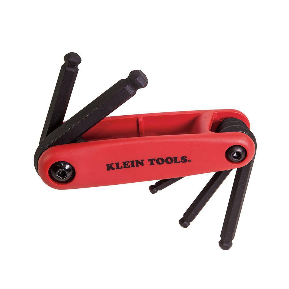 5 Piece Fold-Up Hex Key Set