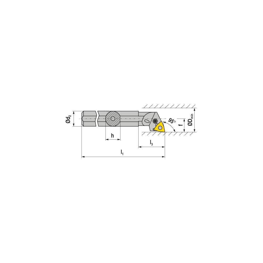 Indexable Boring Bars; Minimum Bore Diameter (mm): 31.00 ; Maximum Bore Depth (Decimal Inch): 1.5748 ; Toolholder Style: PWLNL ; Tool Material: Steel ; Shank Diameter (Decimal Inch): 25.0000 ; Shank Diameter (mm): 25.00