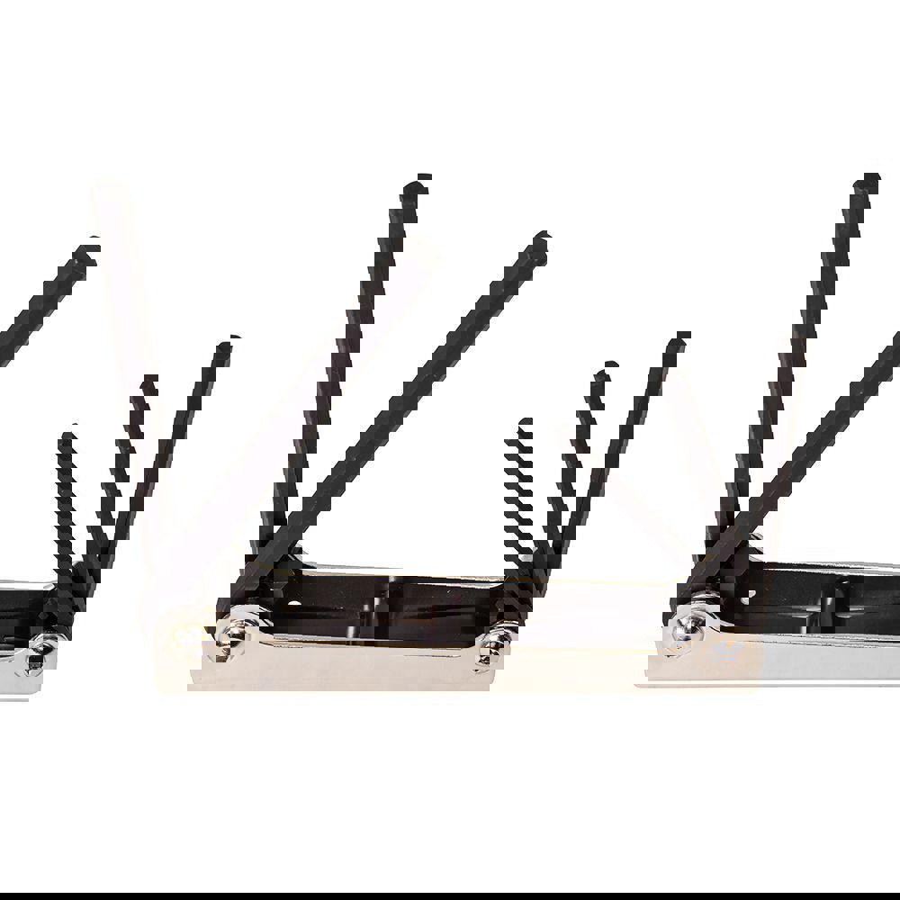 Hex Key Sets; Tool Type: Hex L-Key Set ; Handle Type: Pivot Handle ; Measurement Type: SAE ; Hex Size: 3/16 - 3/8 in ; Hex Size Range (Inch): 3/16 - 3/8 ; Container Type: Roll-Up