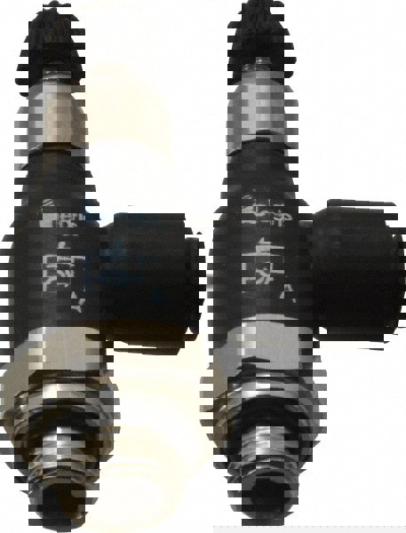 Air Flow Control Valve: Compact Meter Out Flow Control, Tube x BSPP, 4mm Tube OD