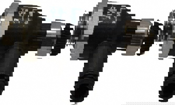 Air Flow Control Valve: Compact Meter Out Flow Control, Tube x BSPP, 6mm Tube OD