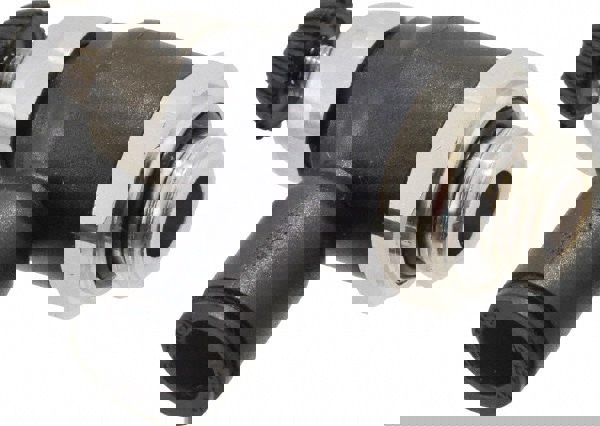 Air Flow Control Valve: Compact Meter Out Flow Control, Tube x BSPP, 8mm Tube OD