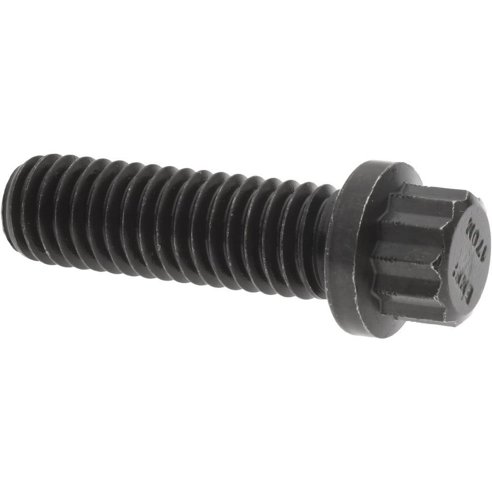Smooth Flange Bolt: 3/8-16 UNC, 1-1/4