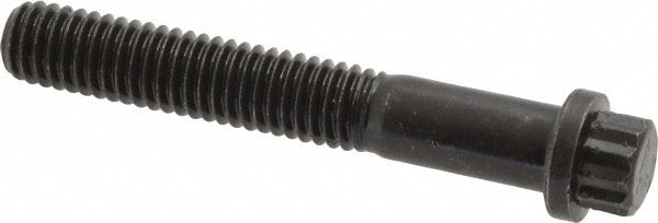 Smooth Flange Bolt: 3/8-16 UNC, 2-1/2