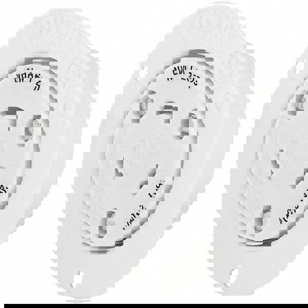 Twist Lock Receptacles; Receptacle/Part Type: Receptacle; Gender: Female; NEMA Configuration: L6-20R; Flange Style: Flanged; Amperage: 20 A; Voltage: 250 V ac; Number Of Poles: 2; Number Of Wires: 3; Maximum Cord Diameter: 16.60 mm; Resistance Features: I