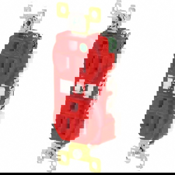 Locking Inlet: Plug, Industrial, L6-30P, 250V, Black & White