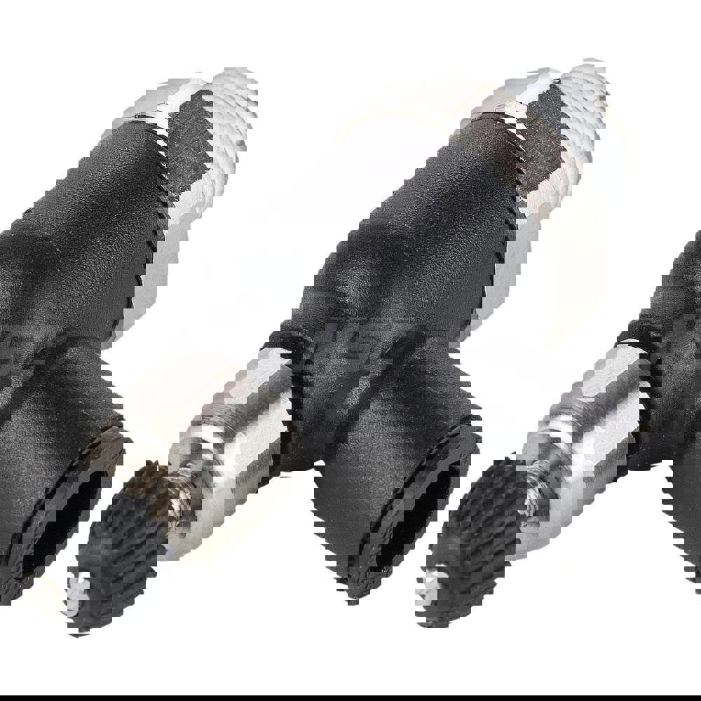 Air Flow Control Valve: Compact Meter Out Flow Control, Tube x BSPT, 10mm Tube OD