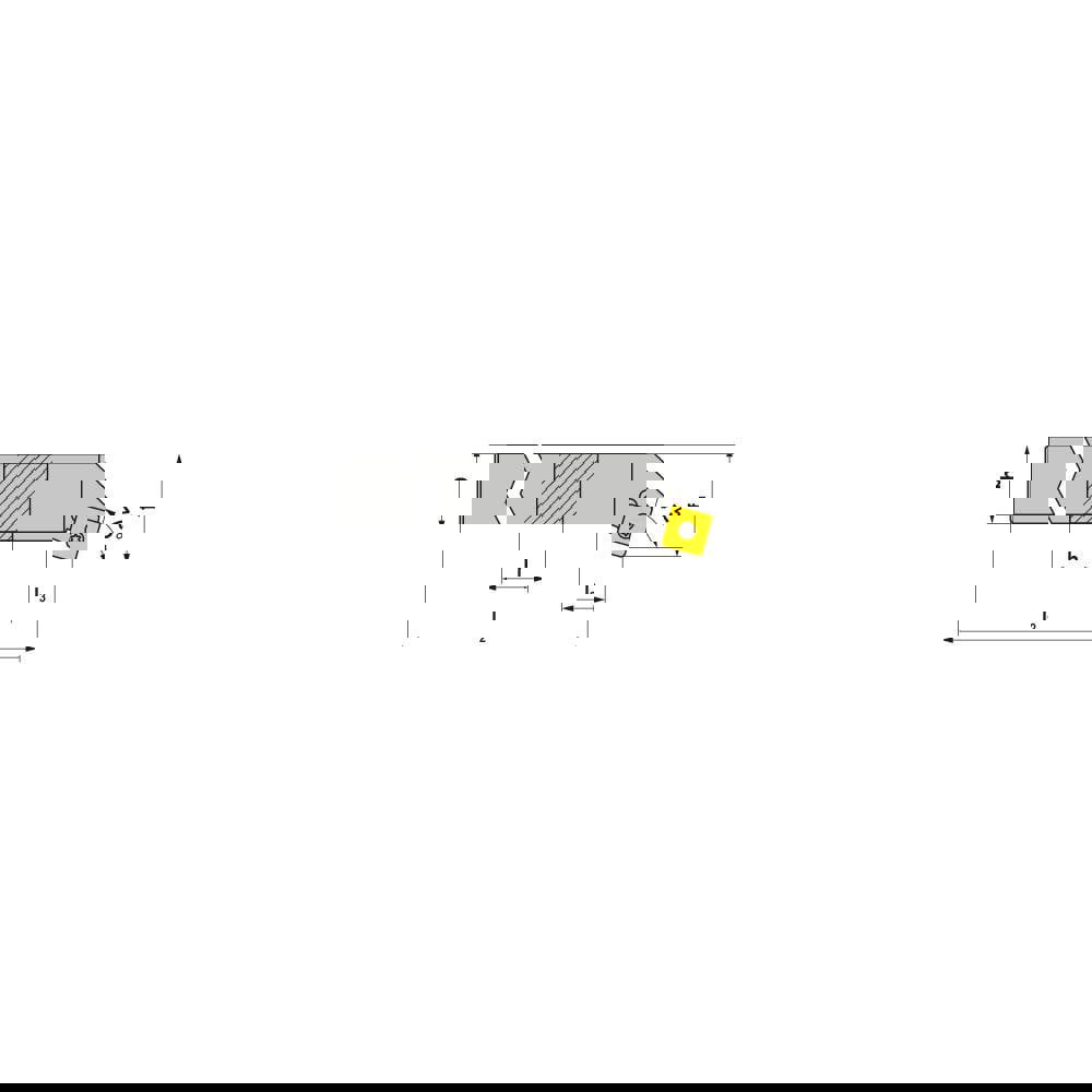 Indexable Turning Toolholders; Toolholder Style: SSKCL ; Lead Angle: 75.000 ; Insert Holding Method: Screw ; Shank Width (mm): 16.00 ; Shank Height (mm): 16.00 ; Overall Length (mm): 102.3000