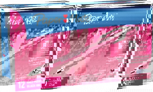 Retractable Pen: 1 mm Tip, Black Ink