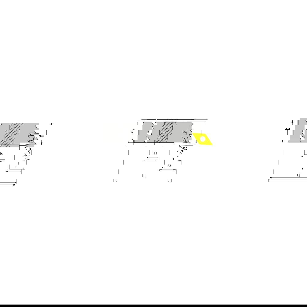 Indexable Turning Toolholders; Toolholder Style: SDJCL ; Lead Angle: 93.000 ; Insert Holding Method: Screw ; Shank Width (mm): 16.00 ; Shank Height (mm): 16.00 ; Overall Length (mm): 125.0000