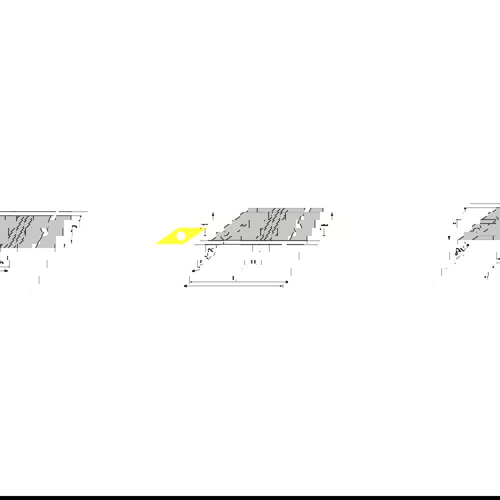 Indexable Turning Toolholders; Toolholder Style: SVACR ; Lead Angle: 90.000 ; Insert Holding Method: Screw ; Shank Width (mm): 10.00 ; Shank Height (mm): 10.00 ; Overall Length (mm): 100.0000