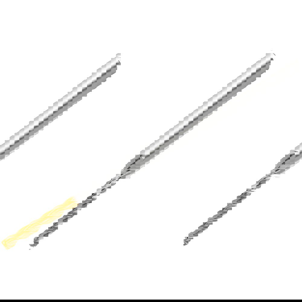 Micro Drill Bit: 1.90 mm Dia, 139 deg Point, Solid Carbide