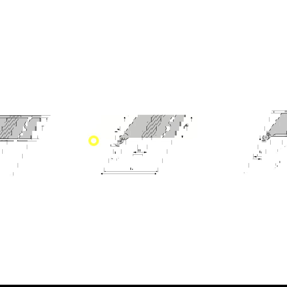 Indexable Turning Toolholders; Toolholder Style: SRGCR ; Lead Angle: 0.000 ; Insert Holding Method: Screw ; Shank Width (mm): 16.00 ; Shank Height (mm): 16.00 ; Overall Length (mm): 100.0000