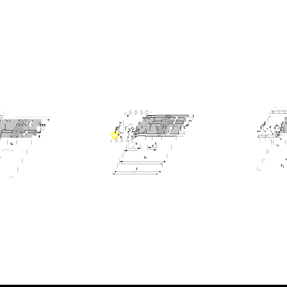 Indexable Boring Bars; Minimum Bore Diameter (mm): 32.00 ; Maximum Bore Depth (mm): 100.00 ; Toolholder Style: SSKCR ; Tool Material: Steel ; Shank Diameter (Decimal Inch): 25.0000 ; Shank Diameter (mm): 25.00