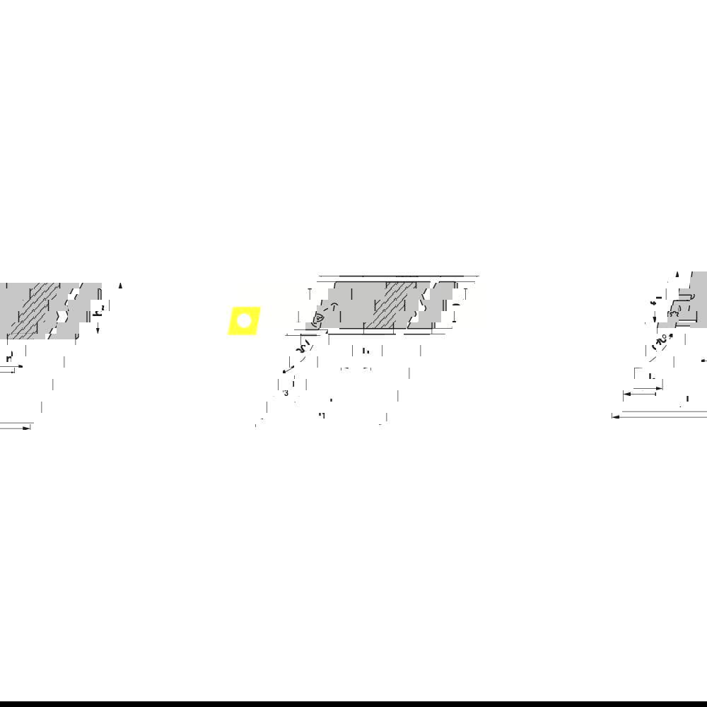 Indexable Turning Toolholders; Toolholder Style: SCACR ; Lead Angle: 90.000 ; Insert Holding Method: Screw ; Shank Width (mm): 14.00 ; Shank Height (mm): 14.00 ; Overall Length (mm): 150.0000