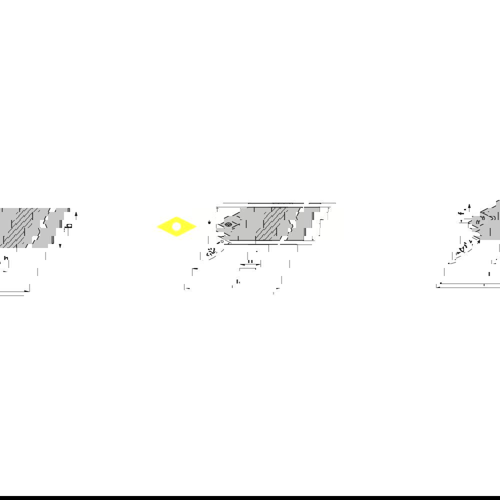 Indexable Turning Toolholders; Toolholder Style: SDNCN ; Lead Angle: 62.500 ; Insert Holding Method: Screw ; Shank Width (mm): 14.00 ; Shank Height (mm): 14.00 ; Overall Length (mm): 150.0000