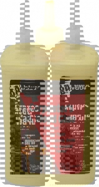 Wood Glue: 32 oz Bottle, Yellow