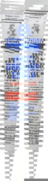 Caulk: 5.5 oz Cartridge, Clear, Acrylic & Latex