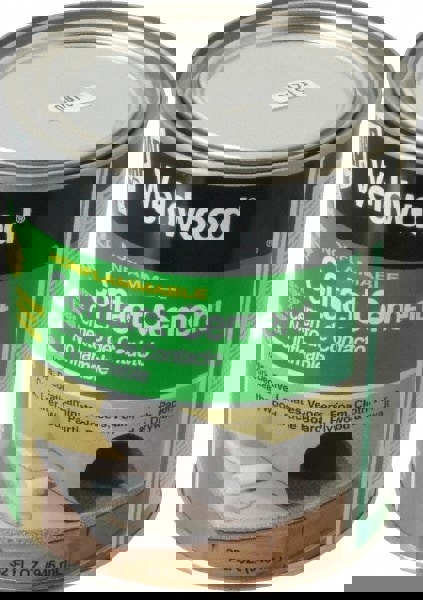 32 Fluid Ounce Container, Tan, Can Polyc