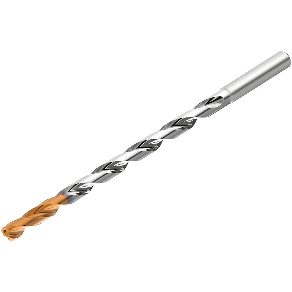 Extra Length Drill Bits; Drill Bit Size (mm): 2.50 ; Overall Length (mm): 86.0000 ; Tool Material: Solid Carbide ; Coating/Finish: AlCrN; TiAlN ; Coolant Through: Yes ; Flute Type: Spiral