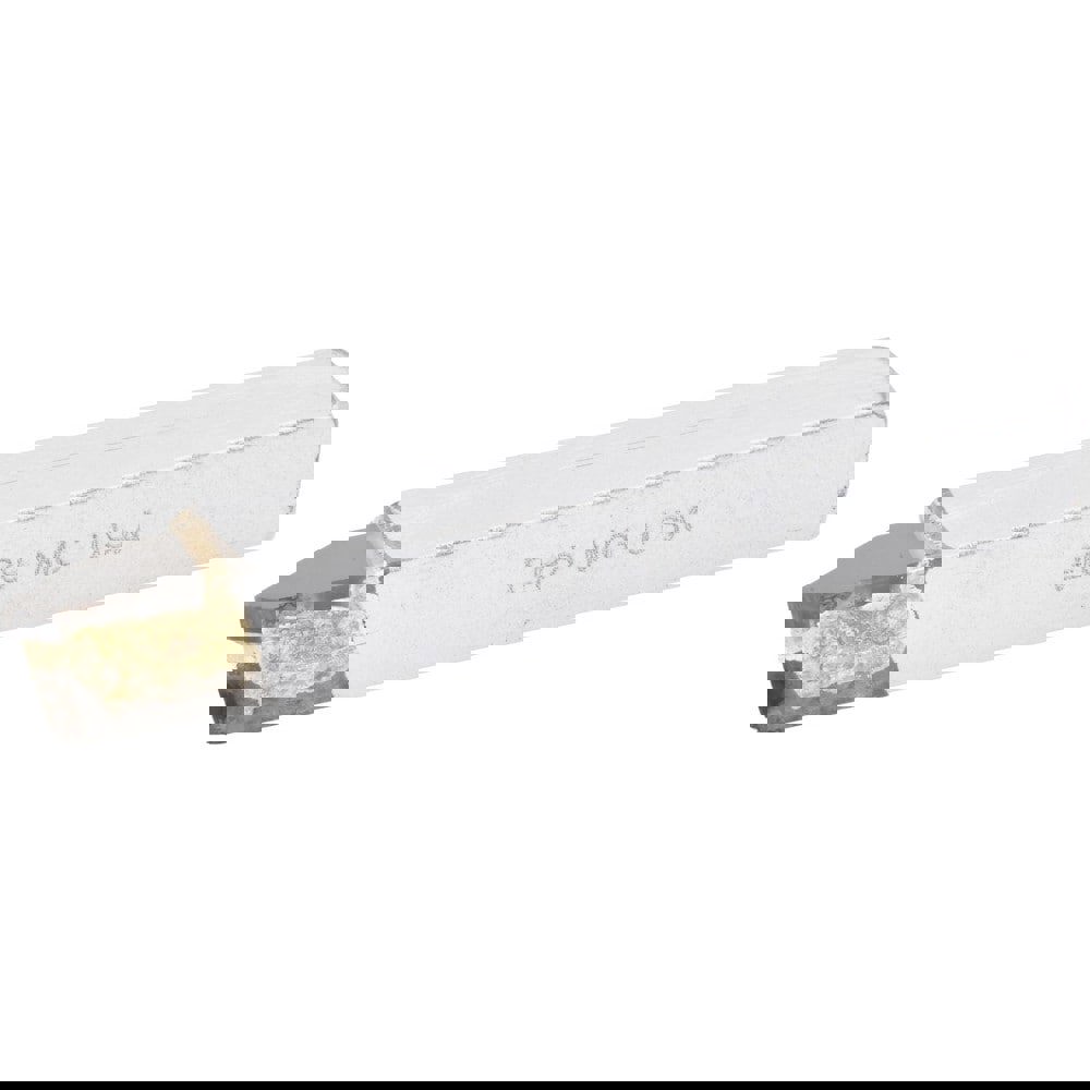 Single Point Tool Bit: 1/2'' Shank Width, 1/2'' Shank Height, Micrograin Solid Carbide Tipped, RH, ER, Offset Threading