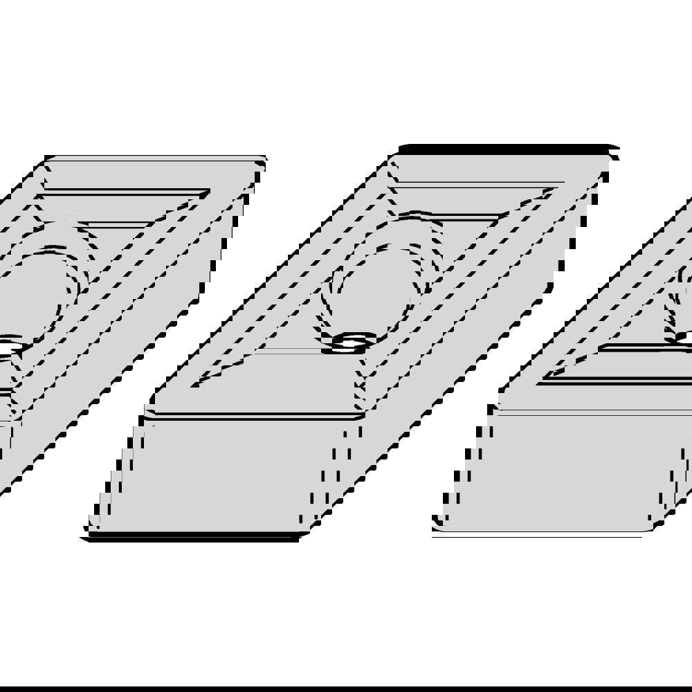 Turning Inserts; Relief Angle: 0.000 ; Corner Radius (mm): 0.40 ; Corner Radius (Inch): 1/64 ; Corner Radius (Decimal Inch): 0.0156 ; Included Angle: 55 ; Manufacturer Grade: KCU10B